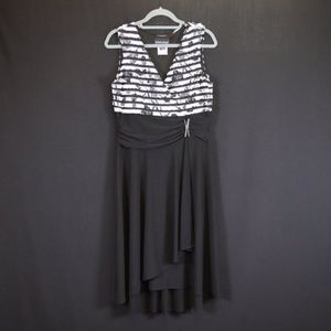 Frank Lyman Design Dress sz 12 ruffle cocktail